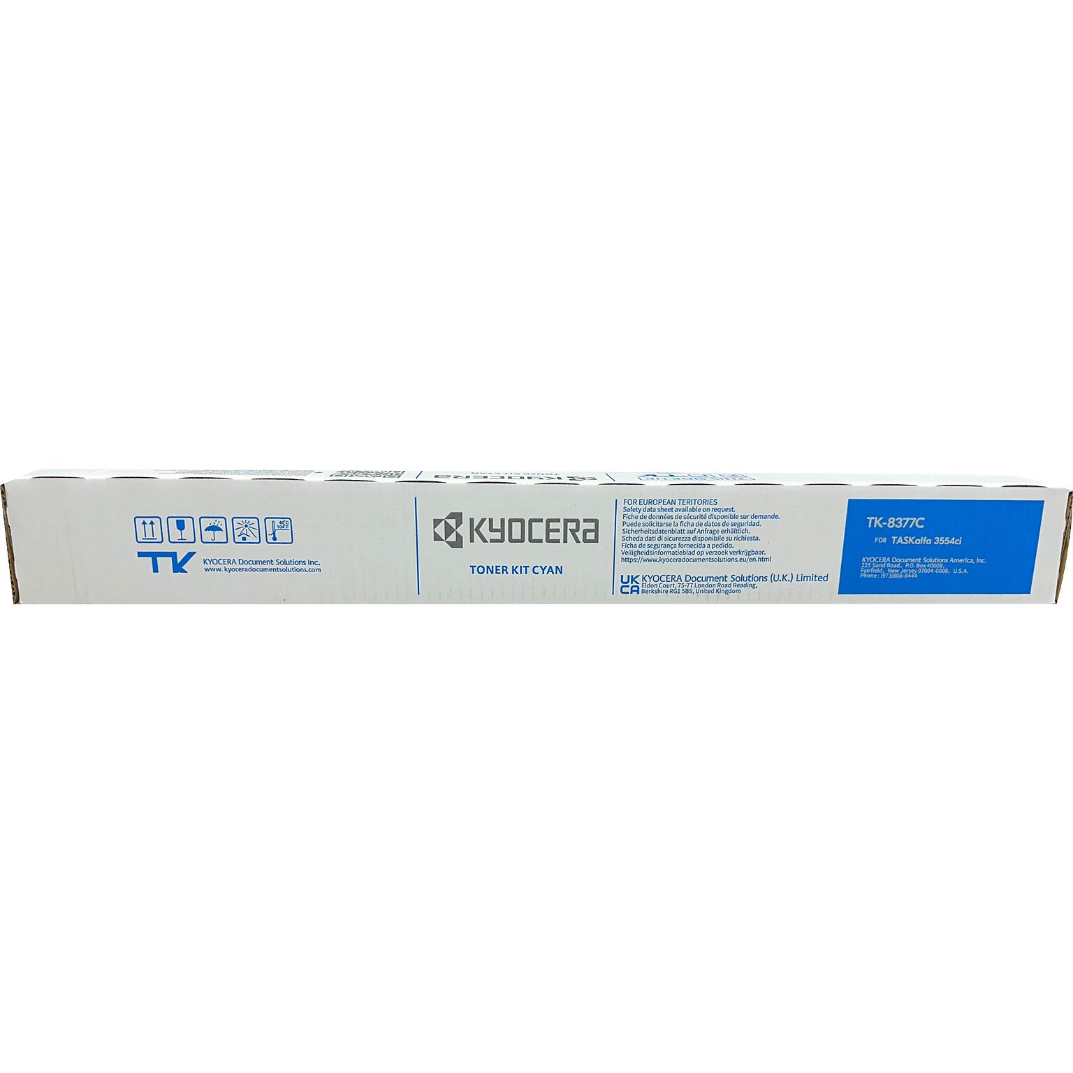 Kyocera TK-8377C Cyan Standard Yield Toner Cartridge (1T02XDCUS0)