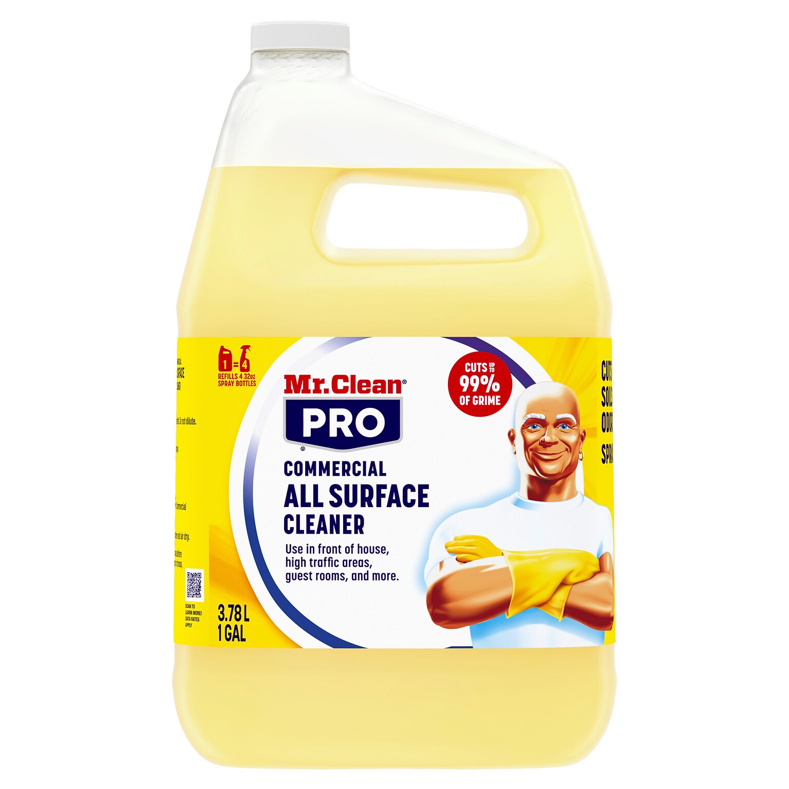 Mr. Clean PRO All Surface Cleaner Commercial Grade, 1 Gallon (24345)