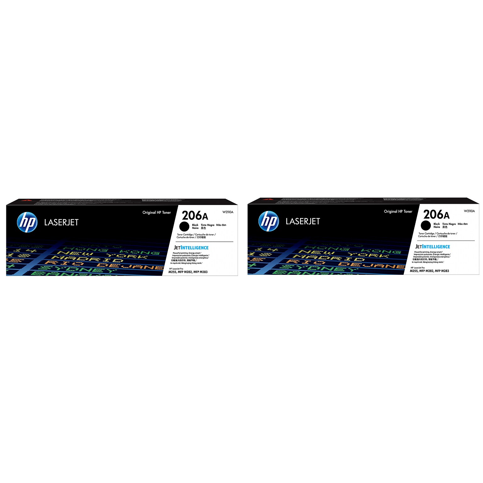 HP 206A Black Standard Yield Toner 2PK