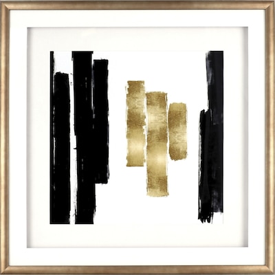 Lorell Blocks I Framed Abstract Artwork (LLR04476)