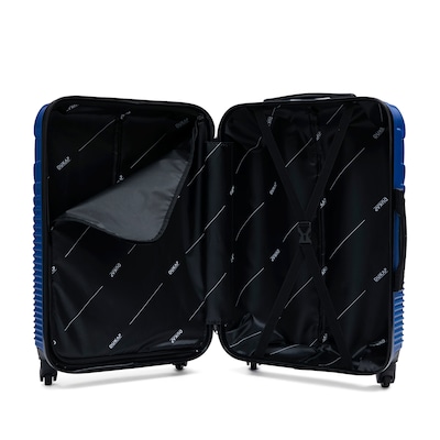 DUKAP Inception 33.86" Hardside Suitcase, 4-Wheeled Spinner, TSA Checkpoint Friendly, Blue (DKINC00XL-BLU)