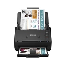 Epson WorkForce ES-500W II Wireless Duplex Document Scanner, Black (B11B263201)