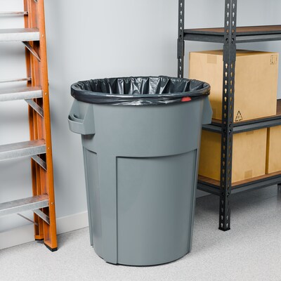 Perk™ 33 Gallon Kitchen Trash Bag, Low Density, 1.1 mil, Black, 30 Bags/Box (PK56747)