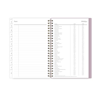 2027 Blue Sky Nevaeh 5" x 8" Calendar Year Weekly & Monthly Standard Planner, Plastic Cover (157908)