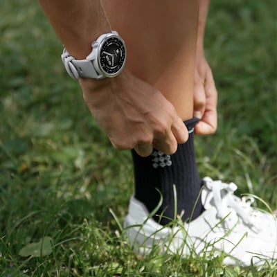 Cubitt AURA 2 Smart Watch, GPS, 36mm, Aluminum Case, Gray, Silicone Band (CT-AURA2-8)