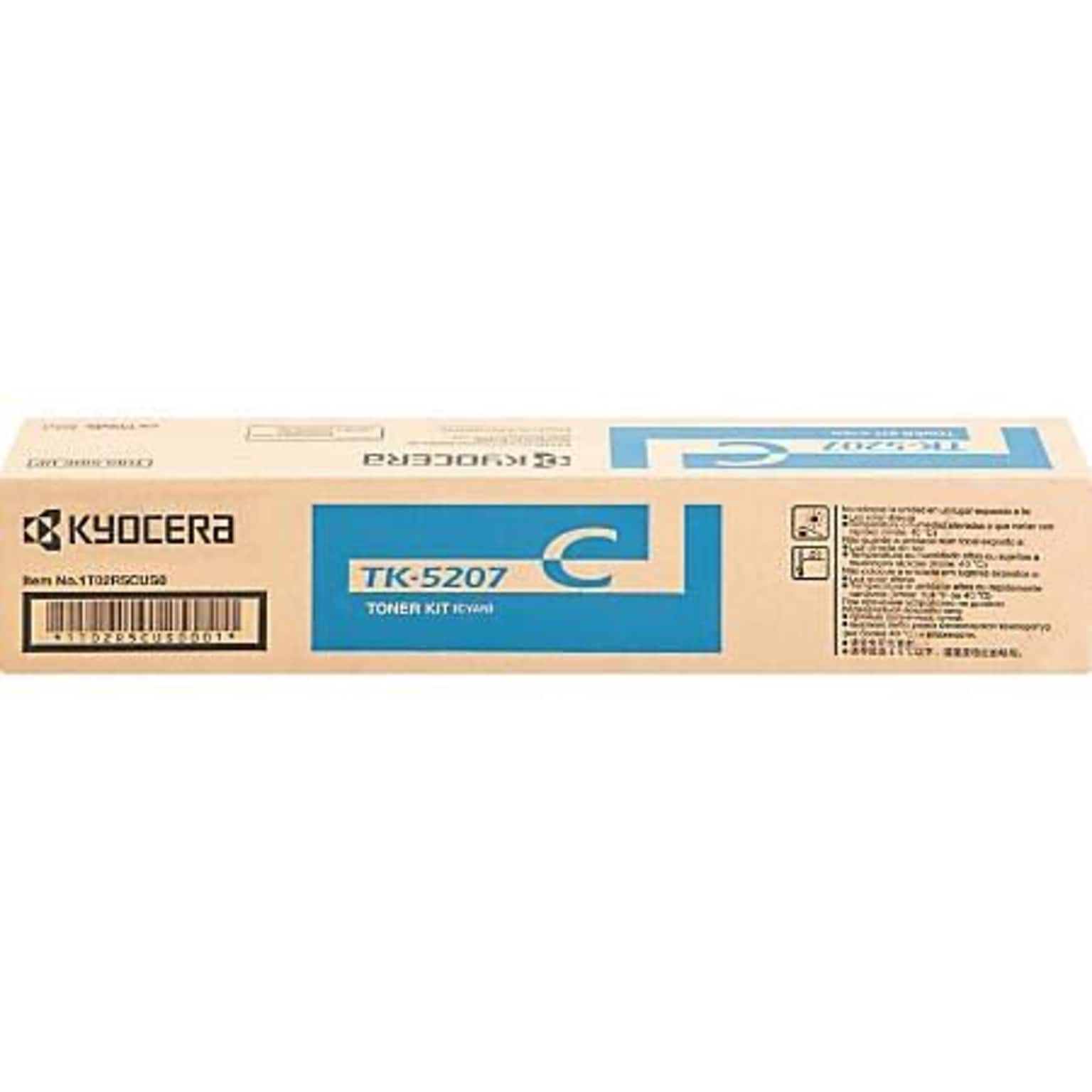 Kyocera TK5207C Cyan Standard Yield Toner Cartridge (1T02R5CCS0)