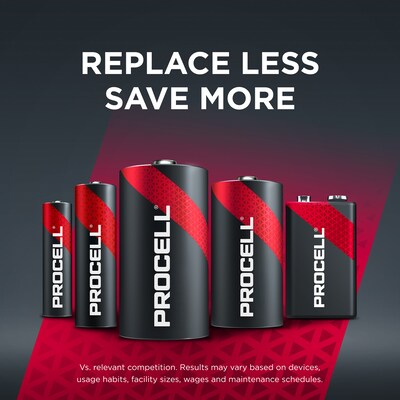 Procell AAA Alkaline Battery, 24/Pack (PC2400/PC2400BK)