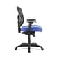 Alera® Elusion™ Series Height & Width Adjustable Arm Ergonomic Mesh Swivel Computer and Desk Chair, Navy (ALEEL42BME20B)