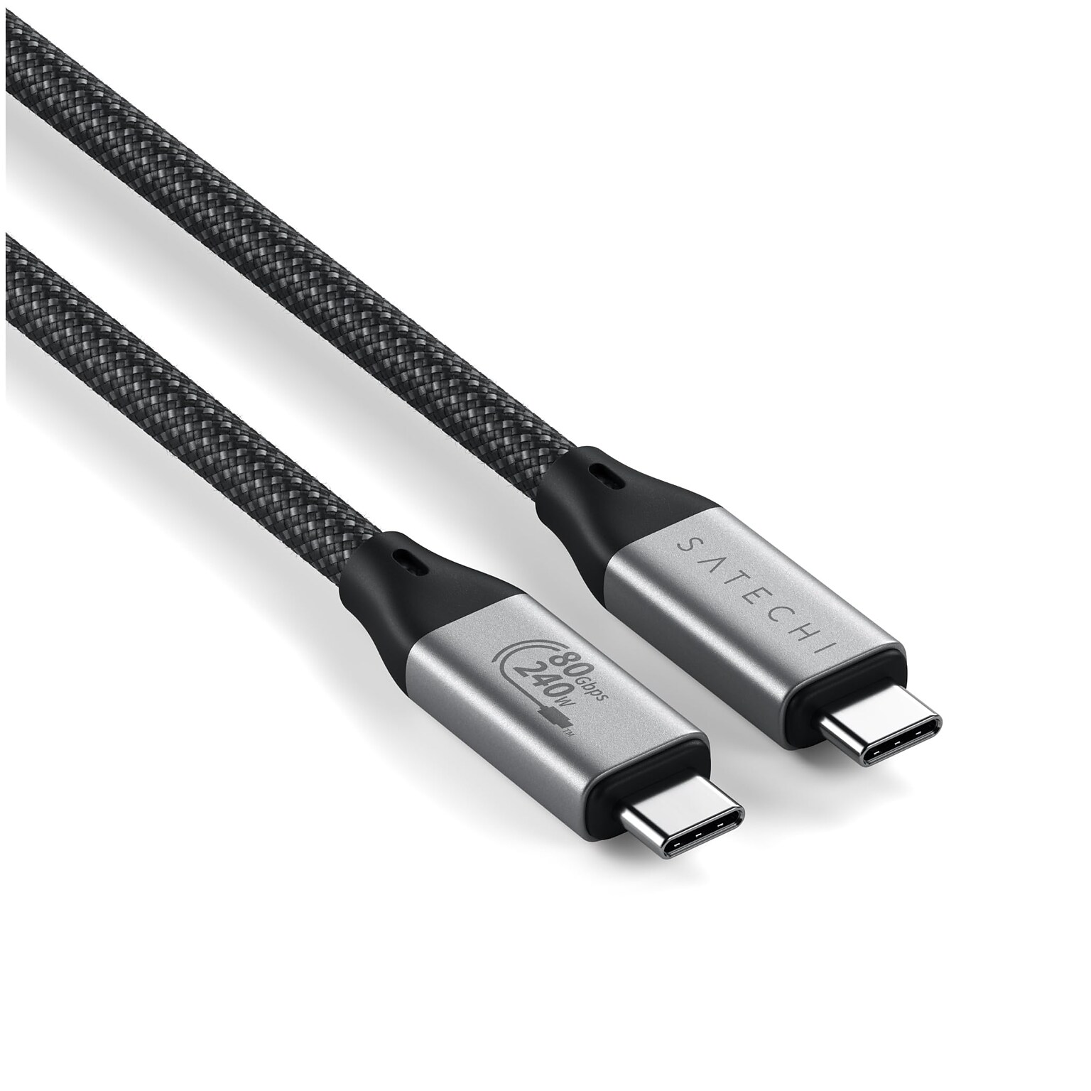 Satechi USB4 V2 Pro 3.59 USB-C Data & Power Cable, Male to Male, Black (ST-YU4120K)