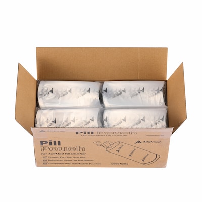 Viva Comfort ME950-01 Pill Pouch, Clear, 1000/Pack (ADIME950-02-MK)