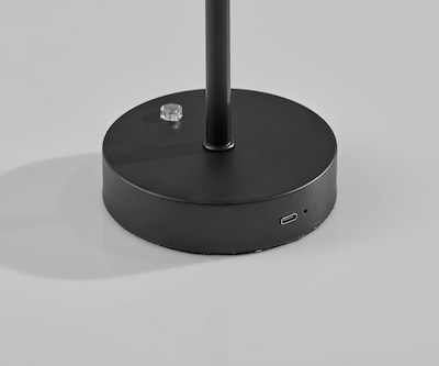 Adesso Tommy LED Table Lamp, Black (2600-01)