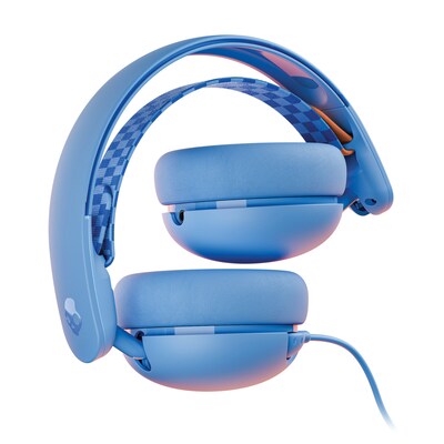 Skullcandy Grom Children's Over-Ear Headphones with Microphone, Surf Blue (S6KAY-R740)