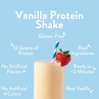 ColdSnap Vanilla Protein Shake Mix, Single Serve Pods, Dairy Free, 12 Pods/Pack, COLDSNAP MACHINE REQUIRED (100619)