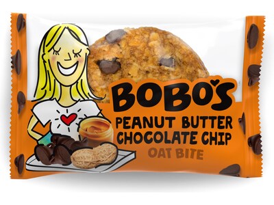 Bobos Gluten-Free Peanut Butter Chocolate Chip Oat Bite, 32.5 oz., 25 Bars/Box (127-75-D)