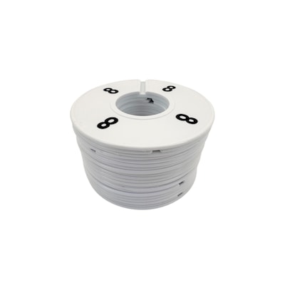 Nahanco Size 8 Plastic Dividers, White (CWB8)