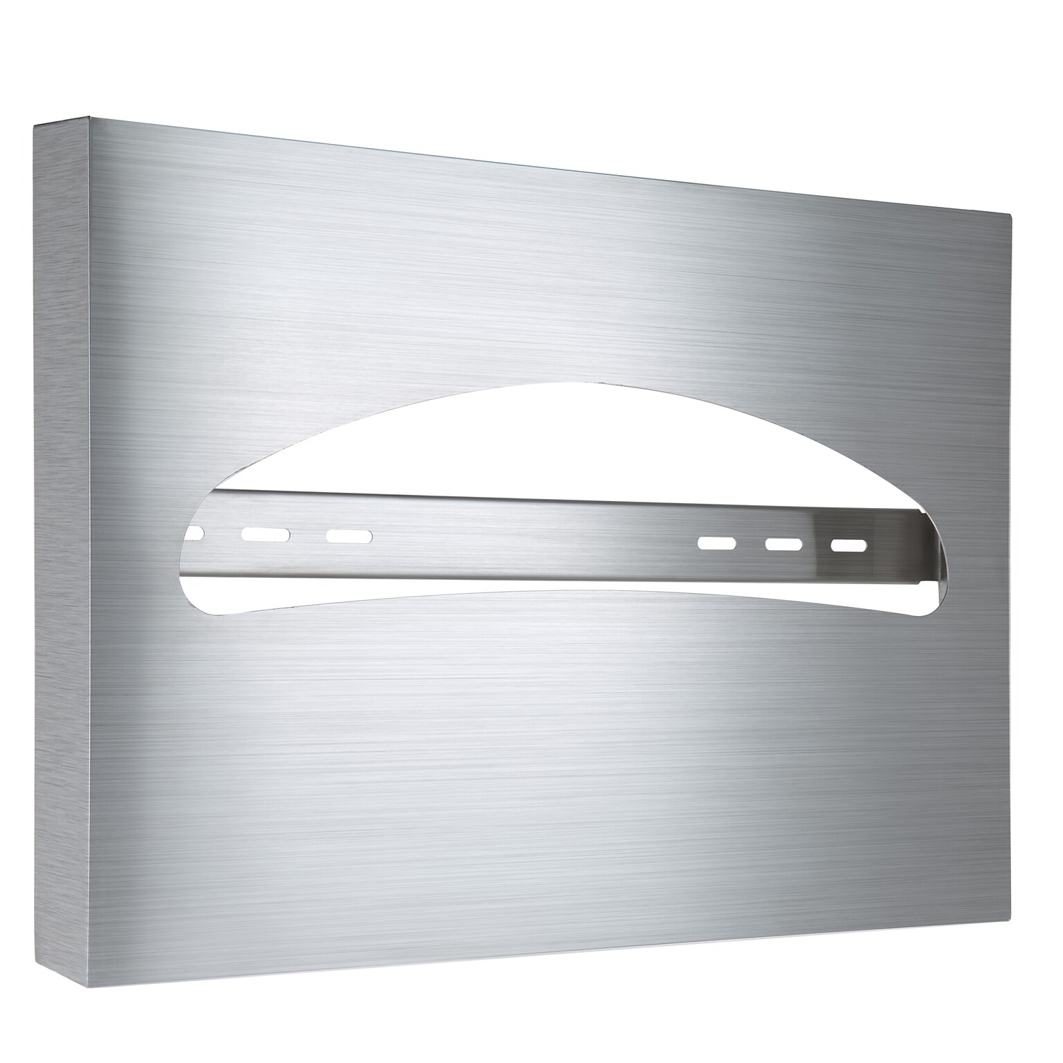 Alpine Industries Toilet Seat Cover Dispenser, Half-Fold, Stainless Steel (483-PKG)