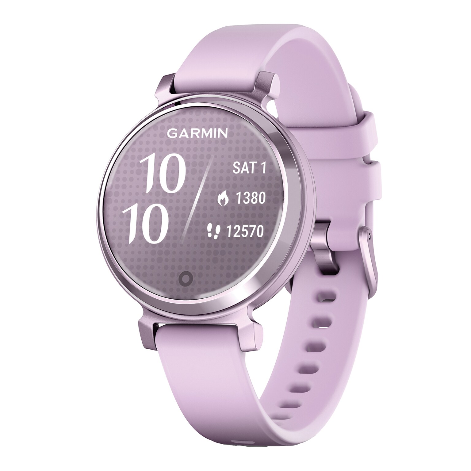 Garmin Lily 2 Smartwatch, GPS, 35.4mm, Lilac Silicone Band (010-02839-01)