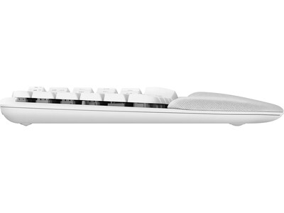 Logitech Wave Keys Wireless Ergonomic Keyboard, Off-White (920-012275)
