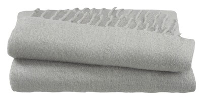 Vellux Woven Throw Blanket - Grey