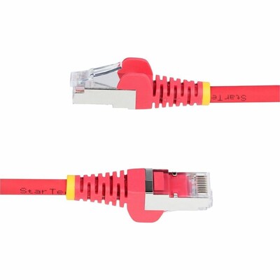 StarTech 6 ft. CAT-6a Ethernet Cable, 27AWG, Red (NLRD-6F-CAT-6a-PATCH)