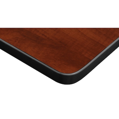 Regency Cain Square Laminate Platter Base Table, 36"D x 36"W, Cherry (TP3636CHGY)