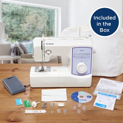 Brother Electronic Sewing Machine with Storage Case (GX37CASE-STP)