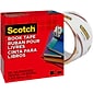 Scotch Book Transparent Tape, 2" x 15 yds. (845-200)