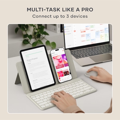Satechi OntheGo Keyboard, Sand (ST-KOTGW-EN)