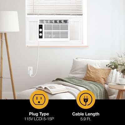 Whirlpool 115-Volt 5,000 BTU Window Air Conditioner, White (WHAW050EW)
