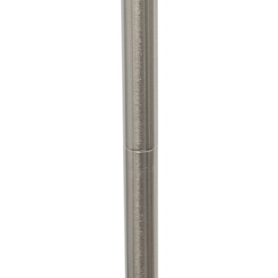Simple Designs 57" Floor Lamp with Drum Shade, Black (LF2004-BLK)