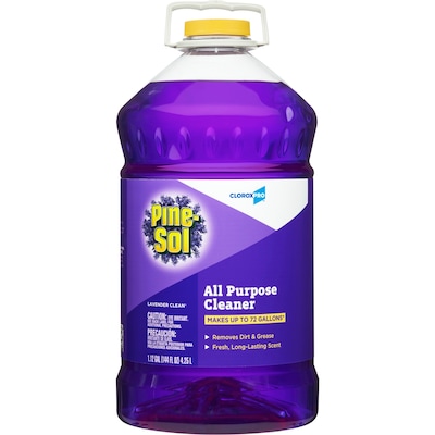 Pine-Sol CloroxPro All-Purpose Cleaner, Lavender Scent, 144 oz., 3/Carton (CLO97301)