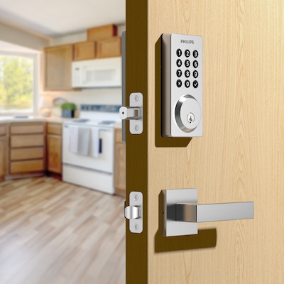 Philips Smart Wi-Fi Door Lock with Push Button Lighted Keypad