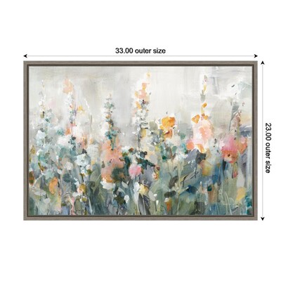 Amanti Art Rustic Garden by Danhui Nai Framed Canvas Wall Art Print, 33" x 23" (A42677470003)