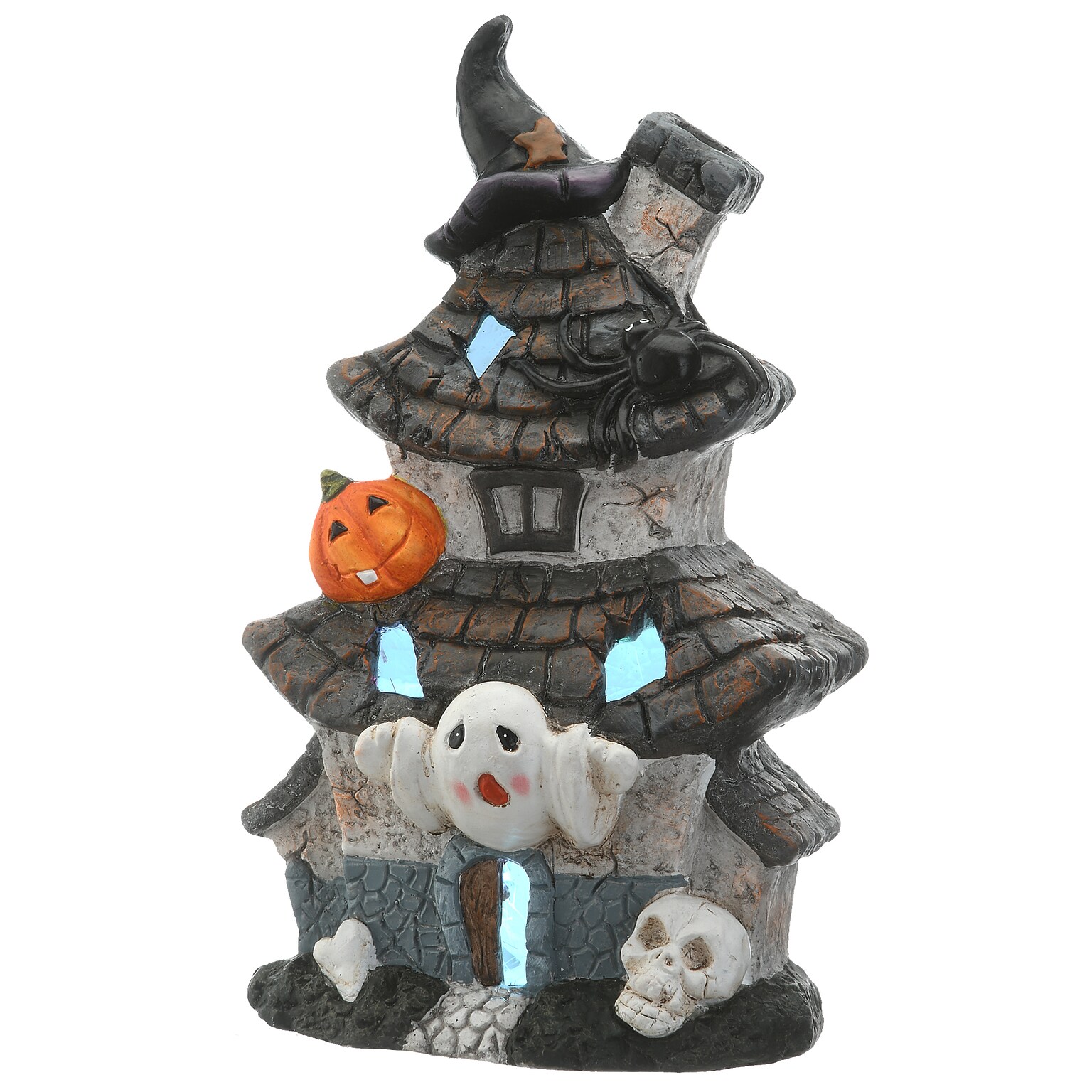 National Tree Company 18 Multilevel Haunted House with LED Light (PG11-FJ17946)