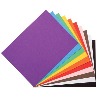 Pacon Tru-Ray 9" x 12" & 12" x 18" Construction Paper, Assorted Colors, 2,000 Sheets (P104120)