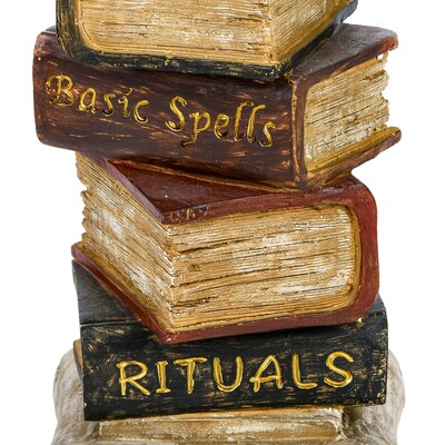 National Tree Company 32" Halloween Owl on Stacked Books (HH75-WP193332Z1)
