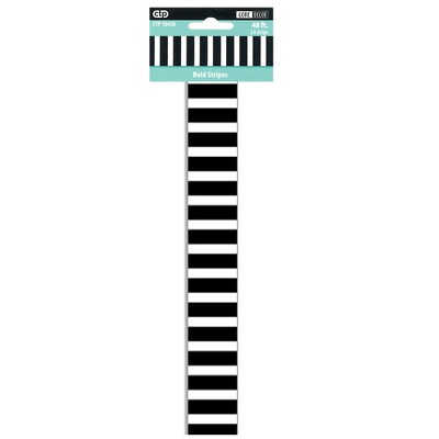 Creative Teaching Press Core Décor Bold Stripes EZ Border, 3" x 35 ft., Bold Stripes, 3 Packs/Bundle (CTP10458-3)