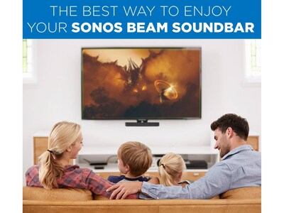Mount-It! Sonos Beam TV Mounting Soundbar Shelf, 11 lbs. (MI-SB44)