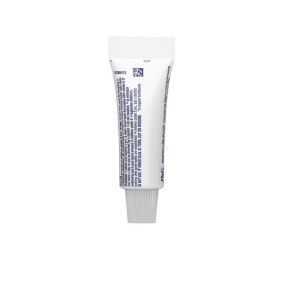Crest 3D White Toothpaste, 0.85 oz Travel Size Tube, 12 Tubes/Bag, 12 Bags/Carton