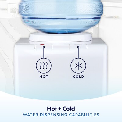 Primo Water Top Loading Classic Hot and Cold Water Dispenser (601130-C)