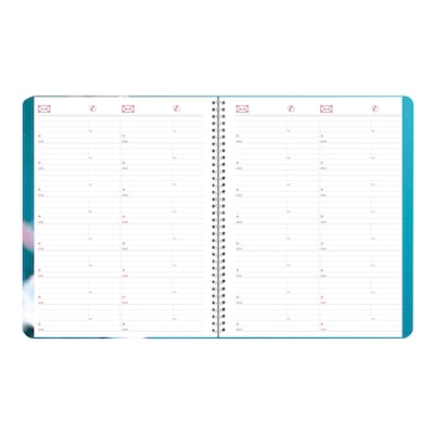 2027 Brownline Nature Cherry Blossoms 8.5" x 11" Weekly Appointment Book (CB950G.03-27)