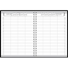 2024 House of Doolittle 8.5 x 11 Daily Planner, Black (28202-24)