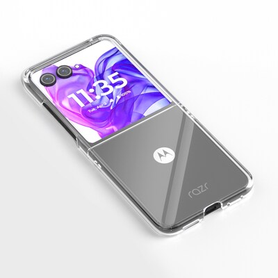 SaharaCase Venture Phone Case for Motorola Razr+, Shock Absorbing, Clear (CP00626)