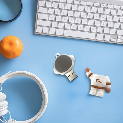 Centon 32GB USB 3.2 Type A Flash Drive, White (C1-U3CS01-32G)