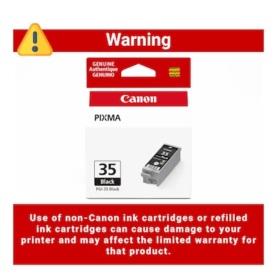 Canon 35 Black Standard Yield Ink Cartridge (1509B002)