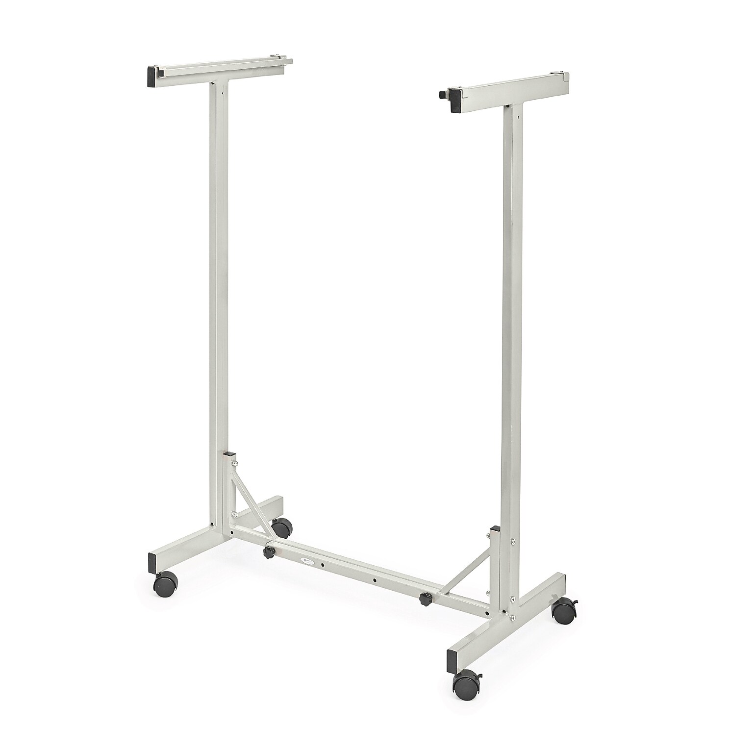 AdirOffice Metal Mobile File Cart with Lockable Wheels, Gray (615-KIT1)