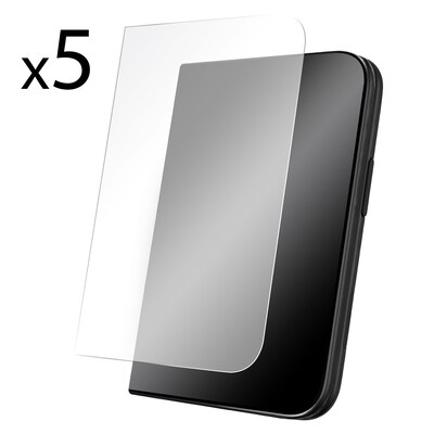 TUFF8 Tempered Glass Screen Protector for iPhone 18 Duo, 5/Pack (KITLIBTGIP1805)