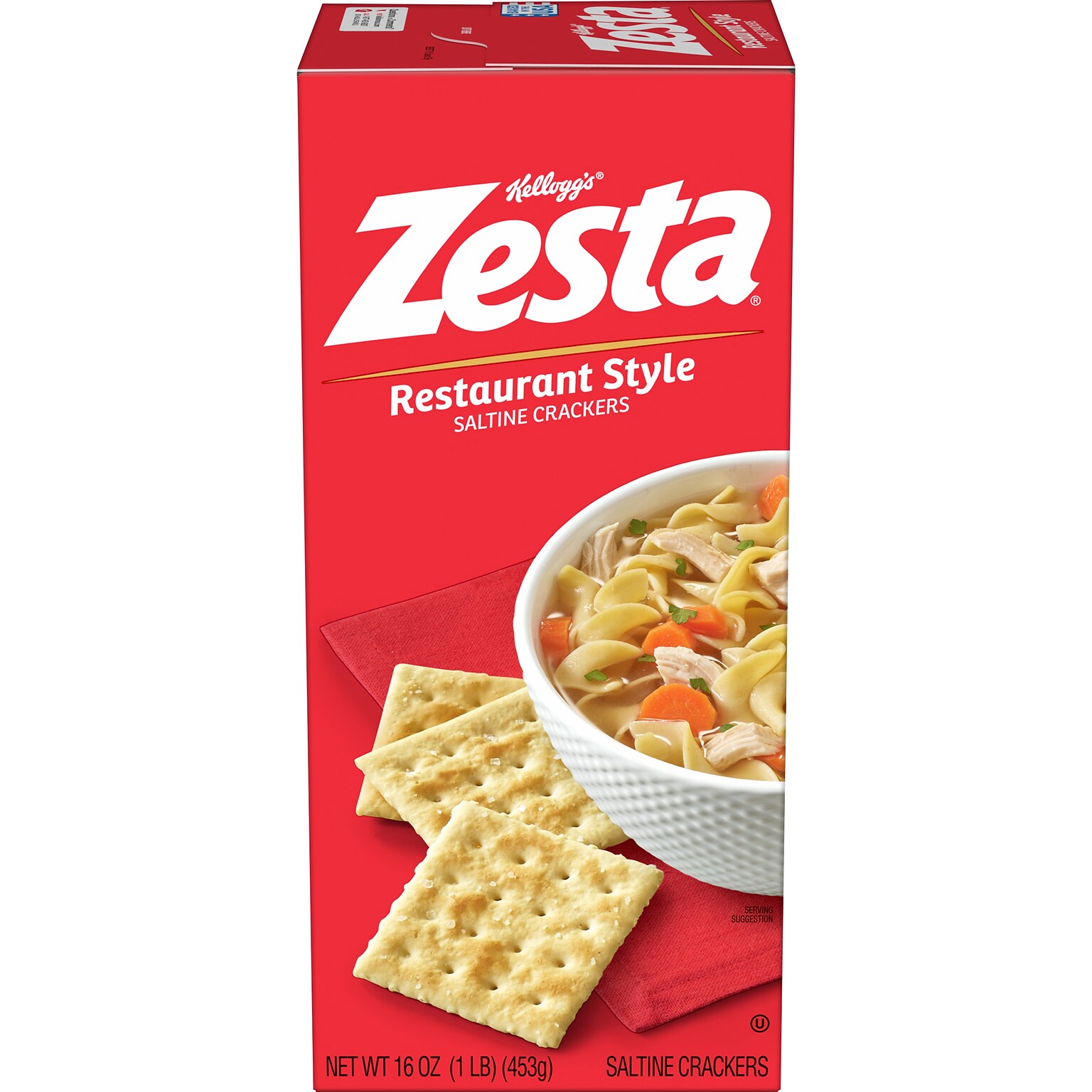Kelloggs Zesta Restaurant Style Saltine Crackers, 16 oz. (3010000133)