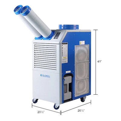 Global Industrial Portable Air Conditioner w/ Cold Air Nozzles, 1.1 Ton, 13,200 BTU, 115V (292660)