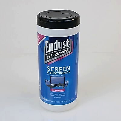 Endust for Electronics Screen and Electronic Surfaces Cleaning Wipes, 70-Count, 3/Pack (KITNOZ115063PK)